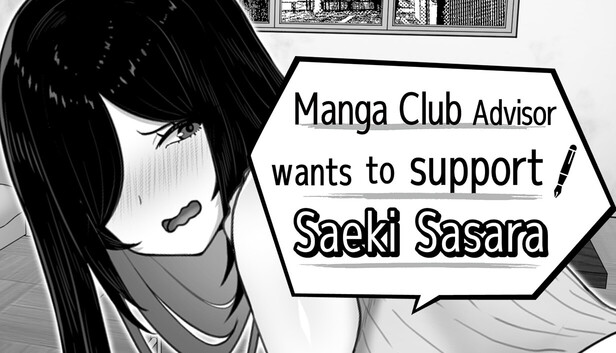Manga Club Advisor wants to support Saeki Sasara Uncensored